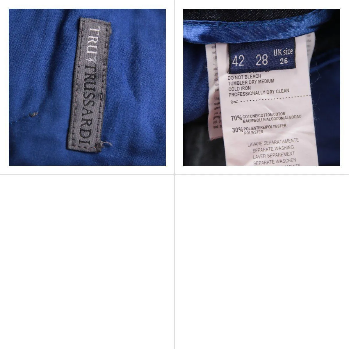 джинсы Tru Trussardi