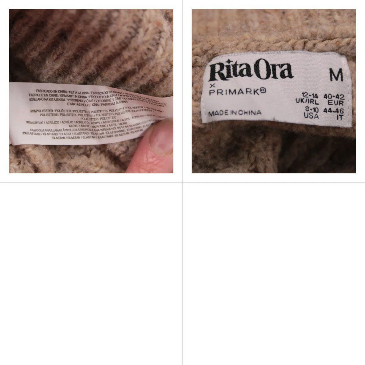 свитер Rita Ora